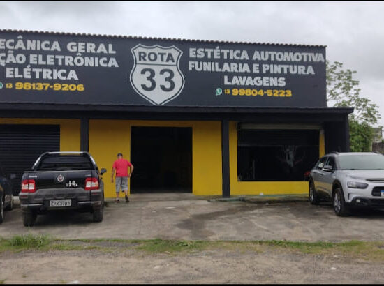 Rota 33 Estética Automotiva, Funilaria, Pintura, Mecânica 